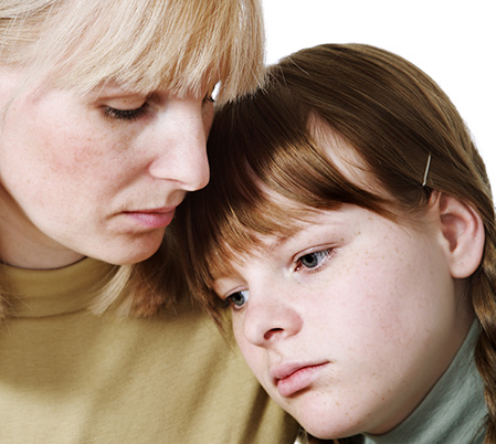 Mother and daughter