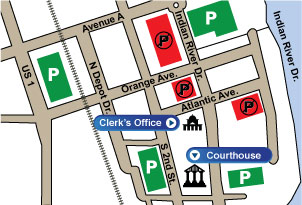 juror parking diagram